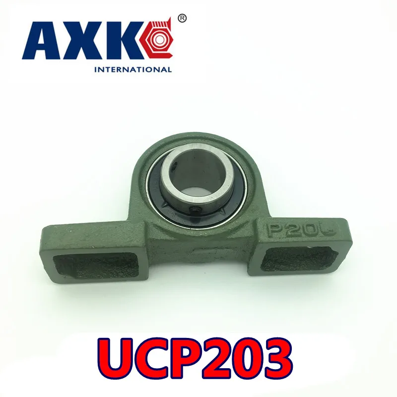 Axk Ucp203 17 мм опорный подшипник с корпусом 1 шт.|bearing bearing|bearing blockbearing pillow block |