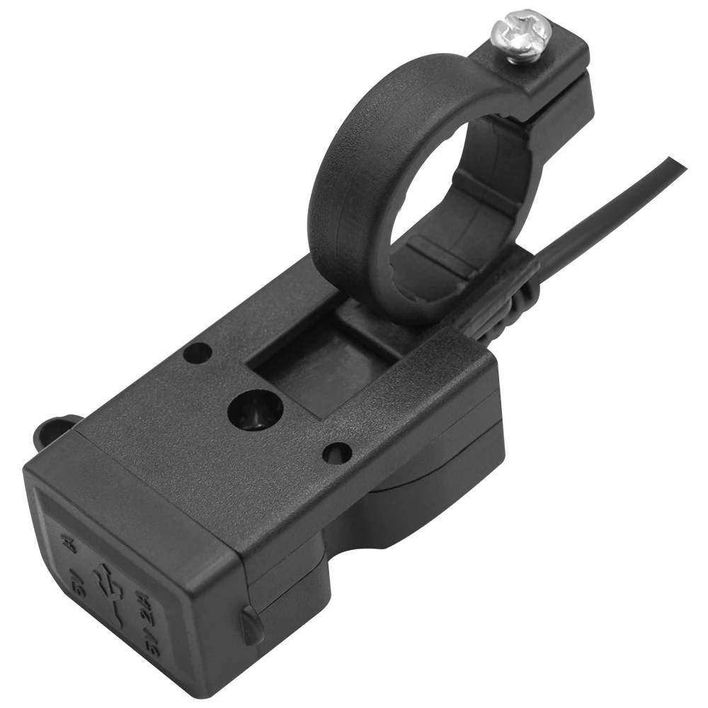 Двойное USB Автомобильное зарядное устройство для мотоцикла 3.1A 9-24 V/9-99 V адаптер