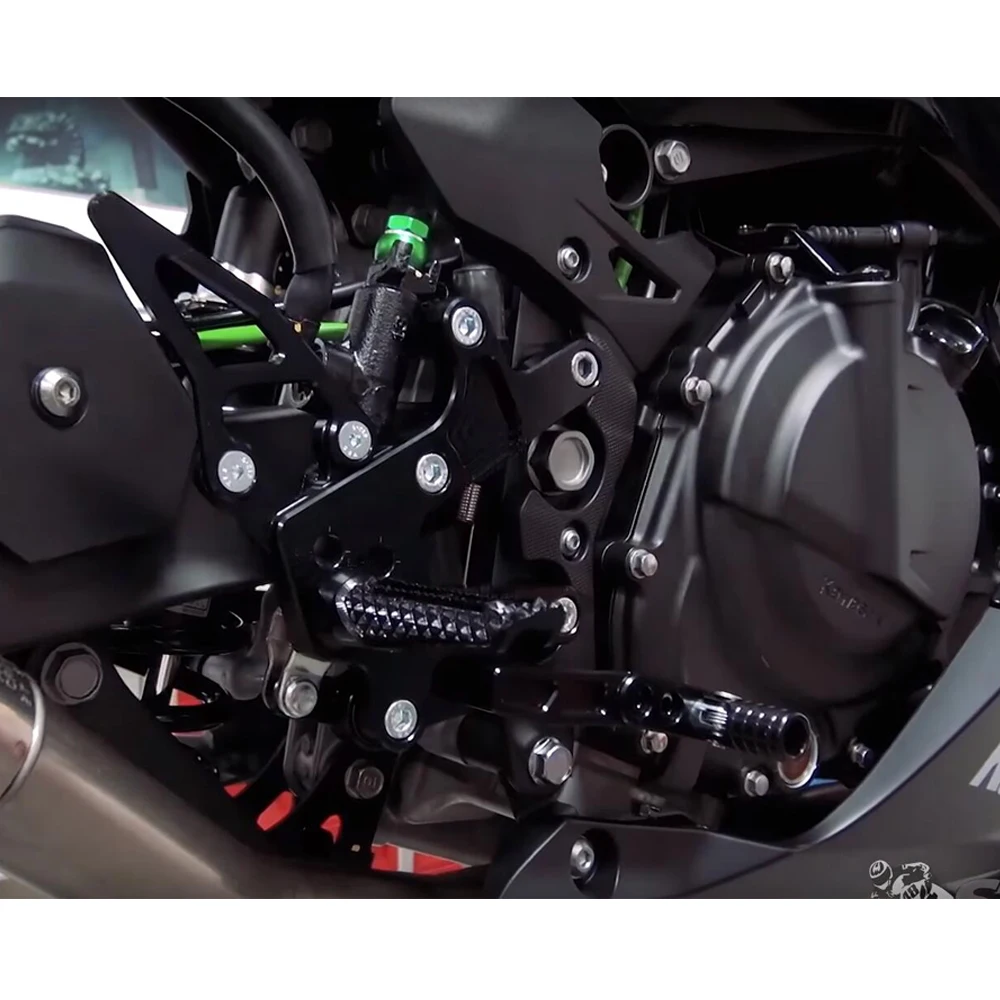 Мотоцикл с ЧПУ Rearsets сзади комплект подставка для отдыха ноги колышки GP