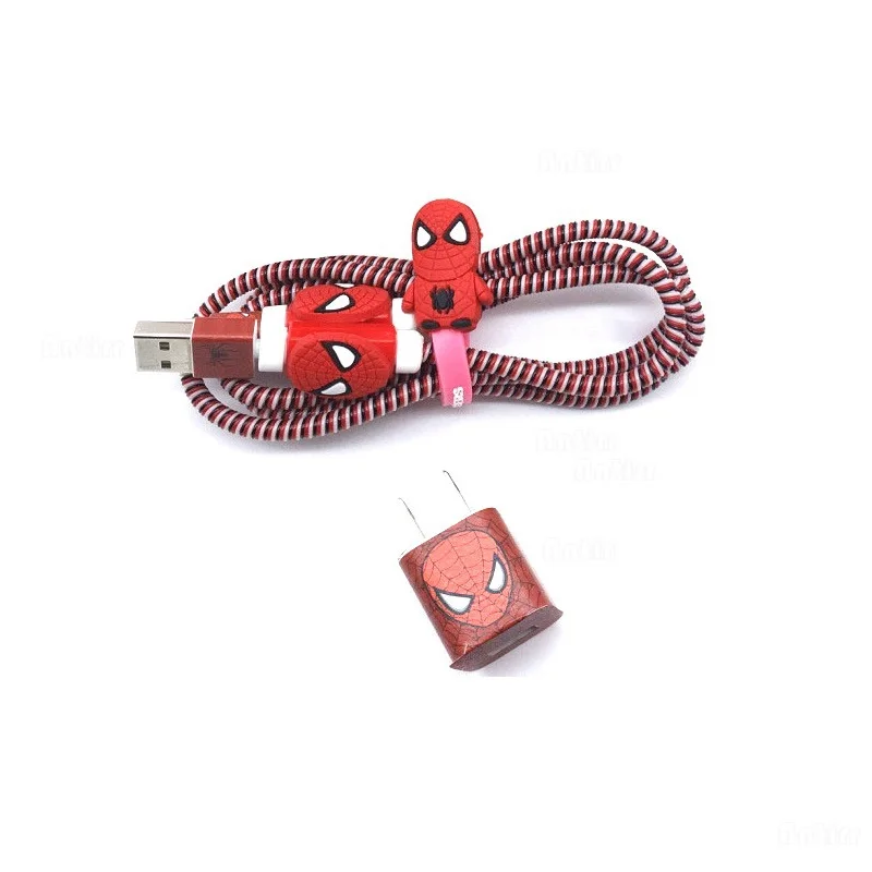 Мультяшное устройство для намотки кабеля самодельная наклейка на зарядное