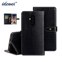 Umidigi Case Cover Luxury Leather Flip Case For Umidigi Pro Protective Phone Case Crocodile Grain 6 2 