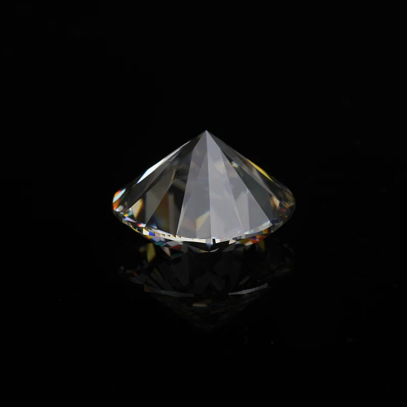Тест Положительный 6 0 мм 0.8ct круглой формы Блестящий вырез DEF Moissanite Свободный