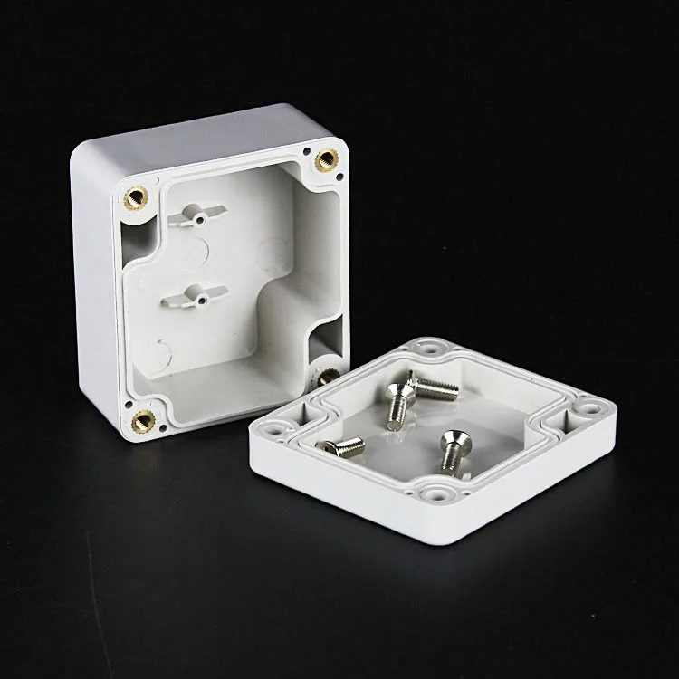 ABS пластиковая коробка IP65 водонепроницаемая распределительная коробка DIY наружная электрическая Соединительная коробка кабель ветка чехол Корпус проекта