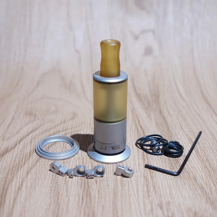 Coppervape dvarw 16 Стиль MTL RTA 2 мл Шарпея с 4 AFCs мм одной катушки DIY набор запасных частей