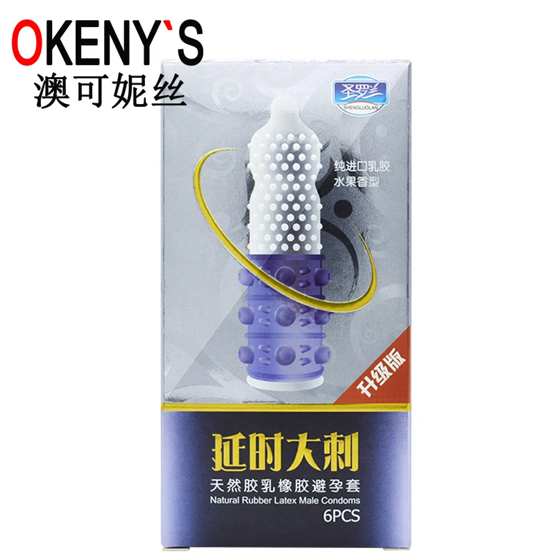 6 шт. мужские Кольца для пениса из натурального латекса|stimulating condom|condoms for mendelay condoms