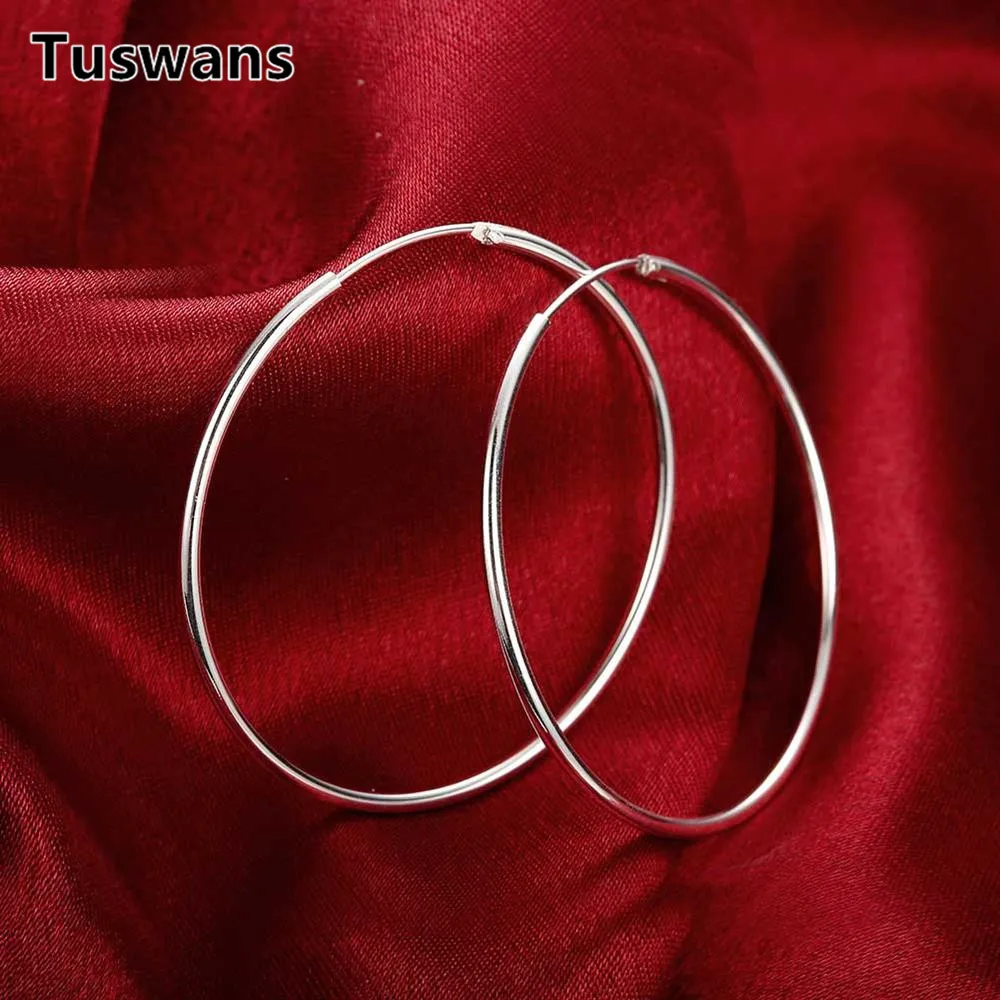 Серьги-кольца Женские глянцевые простые элегантные роскошные украшения для