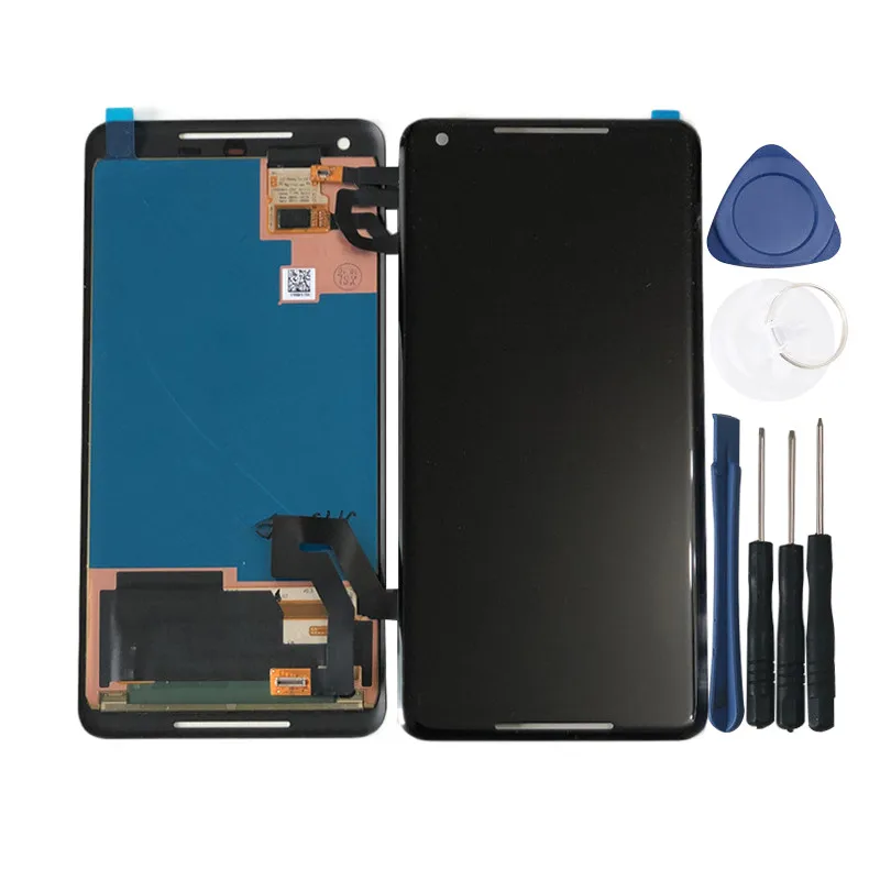 Axisinternational для htc 6," Google Pixel 2 XL 5,0" Google Pixel 2 ЖК-дисплей+ сенсорная панель дигитайзер в сборе