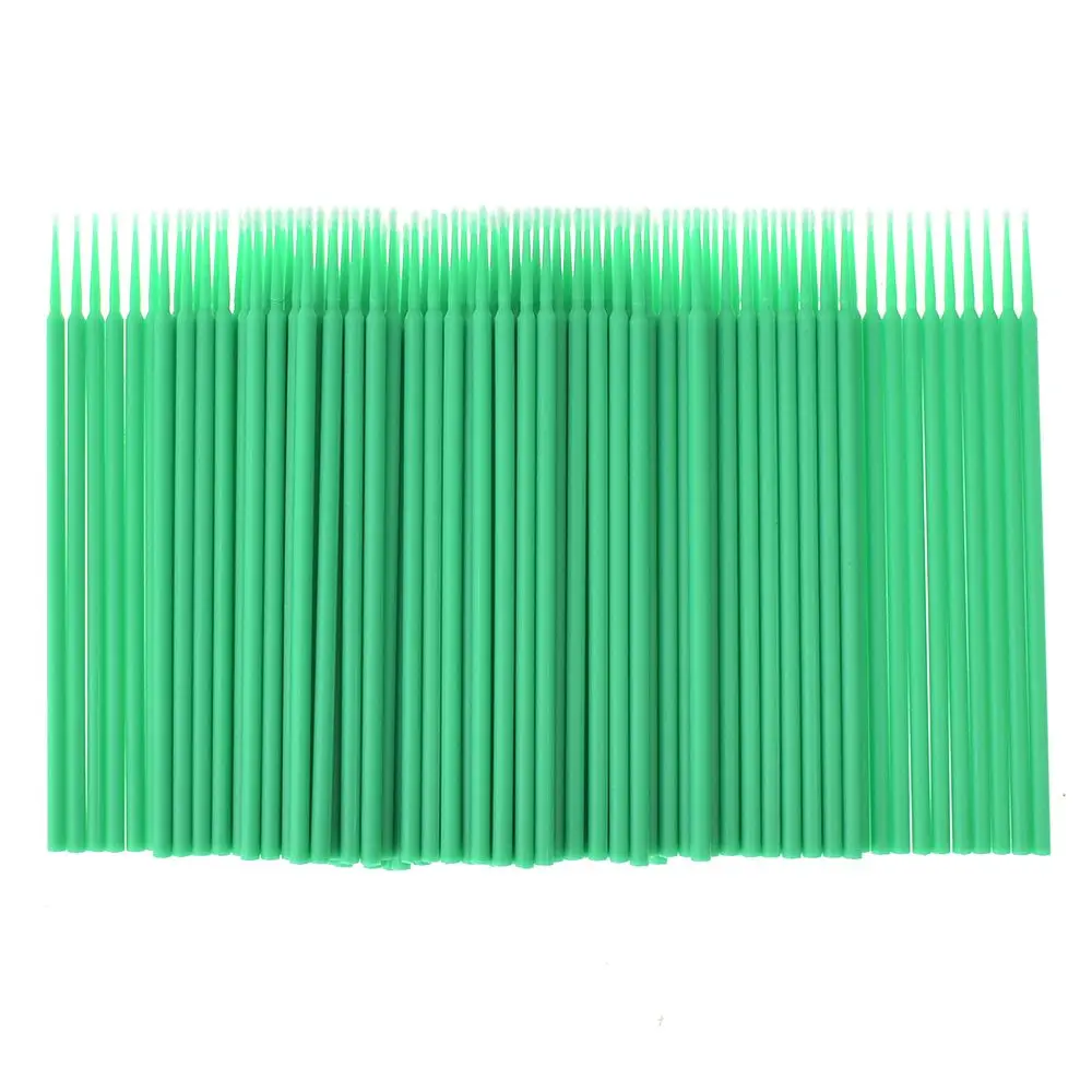 

100pcs/lot Micro Disposable Eyelash Extension Individual Applicators Mascara Brush For Women girl