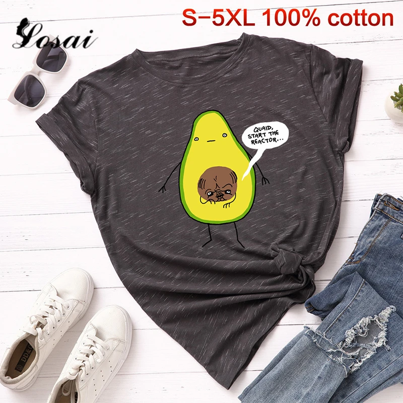 Женская футболка с коротким рукавом большие размеры 3XL 4XL 5XL|Футболки| |
