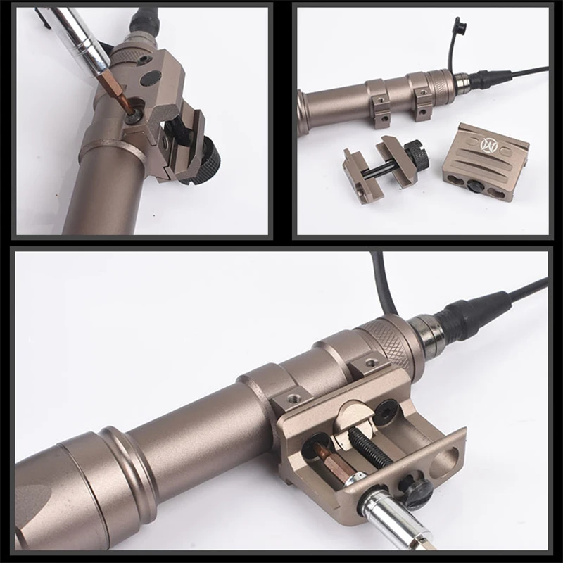 Тактический страйкбол Surfire RM45 Выкл Набор Крепление для Surefir M300 M600 M300V M600V M600B светильник крепление для ружья Пикатинни