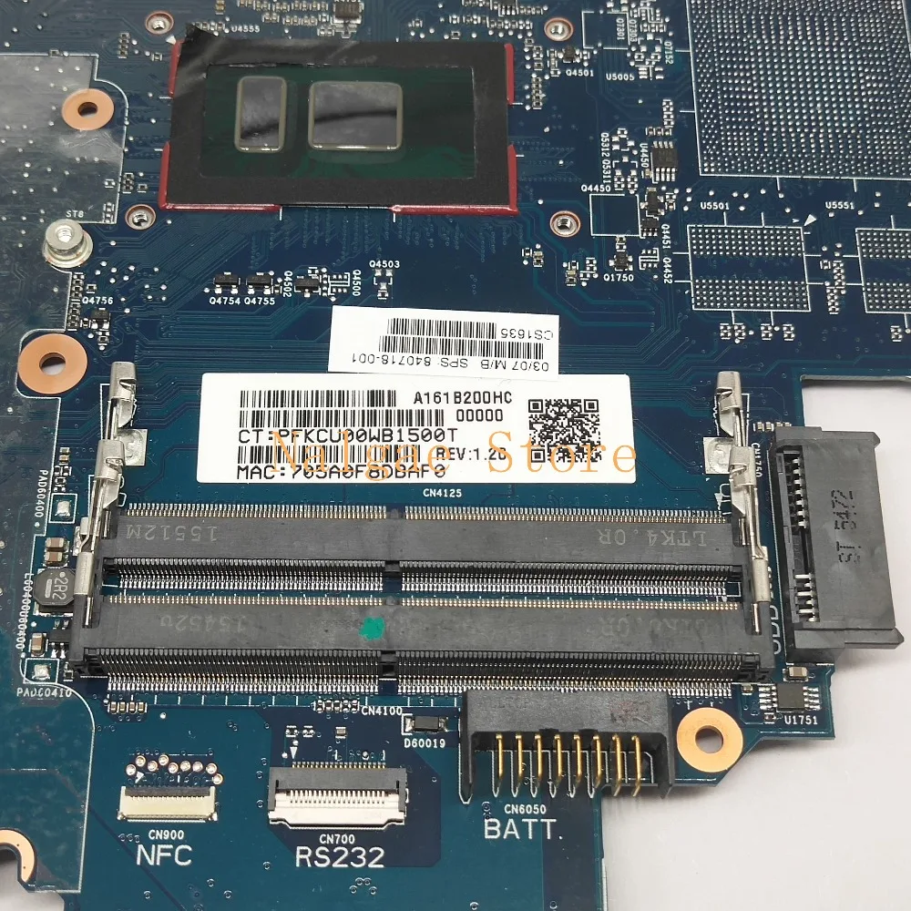 Материнская плата для ноутбука HP ProBook 640 650 G2 840718-601 840718-001 840718-501 полностью