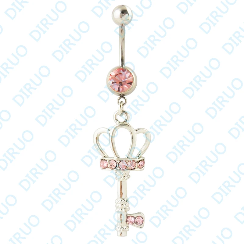 Оптовые продажи 3 цвета кольцо для пупка ювелирное изделие пирсинга тела 5