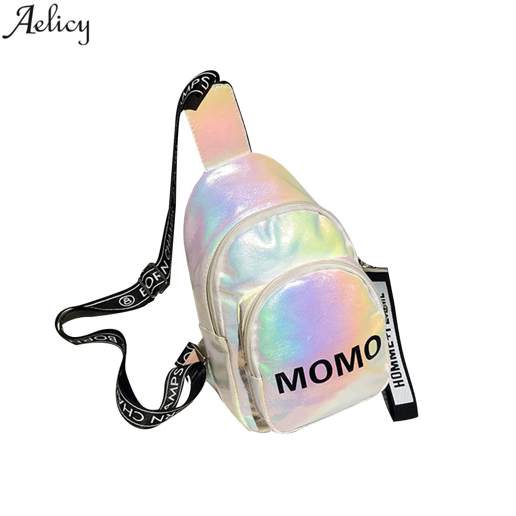Женские сумки с блестками Aelicy разноцветная сумка через плечо карманами на