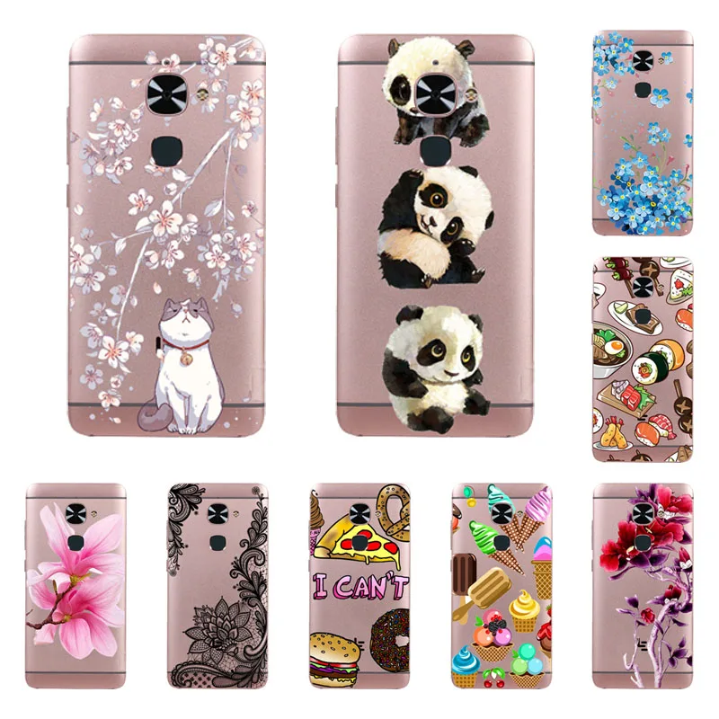 Soft TPU for letv leeco le s3 2 pro X620 X626 X622 X522 X520 X526 max x820 3 x720 Coolpad Cool1 Case flower Cover protect case |