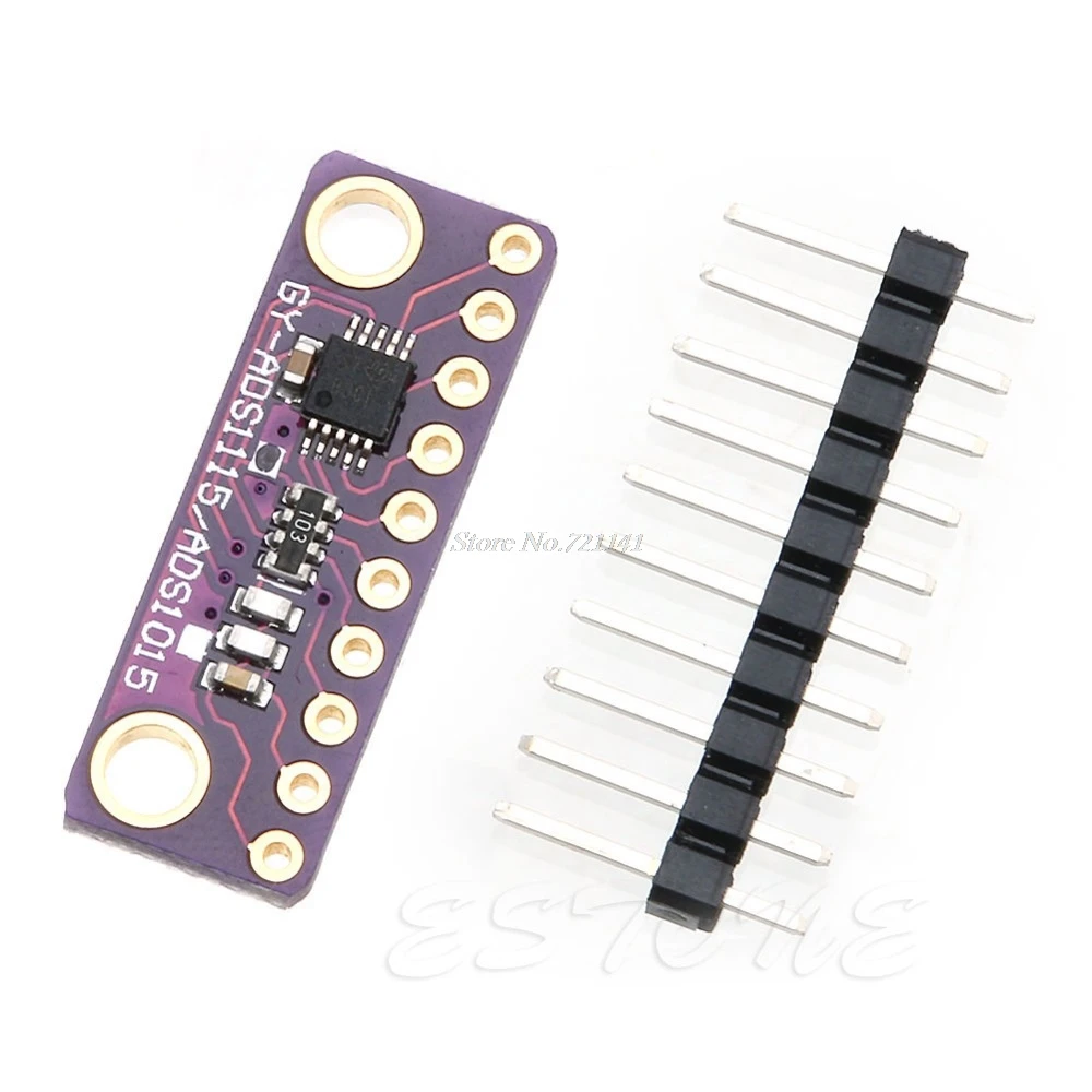 16 бит I2C ADS1115 модуль ADC 4 канала с усилителем Pro интегральные схемы Прямая поставка |