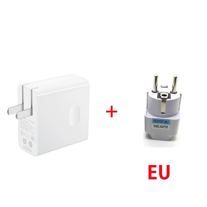 Зарядное устройство huawei supercharge 3 USB порта 5V 4.5A 22,5 W Max 100-240V для huawei P20 Pro huawei mate 20 Pro Honor 10 - Тип штекера: EU adapter