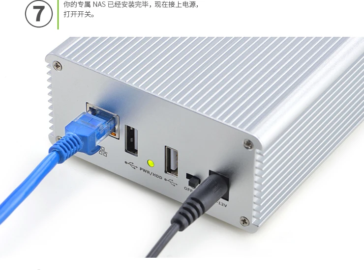 Дружественный однодисковый сетевой сервер для хранения данных 2,5 NAS DIY Deity, Gigabit Network BT/PT скачать полностью алюминиевый Металл