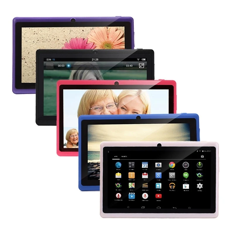 Irulu eXpro X1 7 &quot планшет PC 1024 * 600 HD Android 4.4 четырехъядерных процессоров 8 ГБ / 16 ROM Cam OTG WIFI
