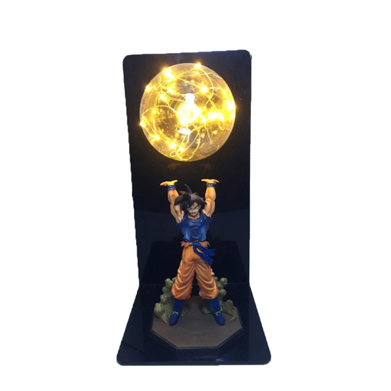 Фабричная цена Dragon Ball Goku Strength bombes ночник Креативный светодиодный настольный светильник для украшения спальни новинка подарок на день рождения для детей