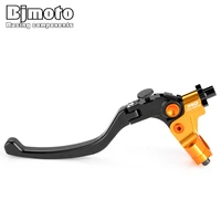 bjmoto motorcycle foldable clutch lever for pit dirt bike pitbike motorbike atv with 22mm 78 handlebar
