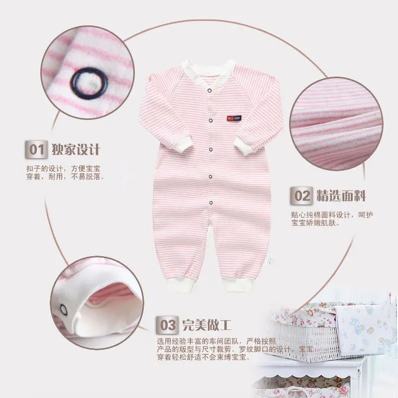 2014 Newborn baby clothes cotton pajamas children's underwear suits of the girls Pure | Детская одежда и обувь