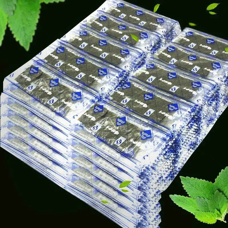200pcs 100g B 200 шт./упак. суши с морскими водорослями инструмент бамбуковый набор для приготовления суши форма для риса устройство для изготовления суши Наборы рулон Пособия по кулинарии готова к употреблению водорослей - Цвет: 200pcs 100g B
