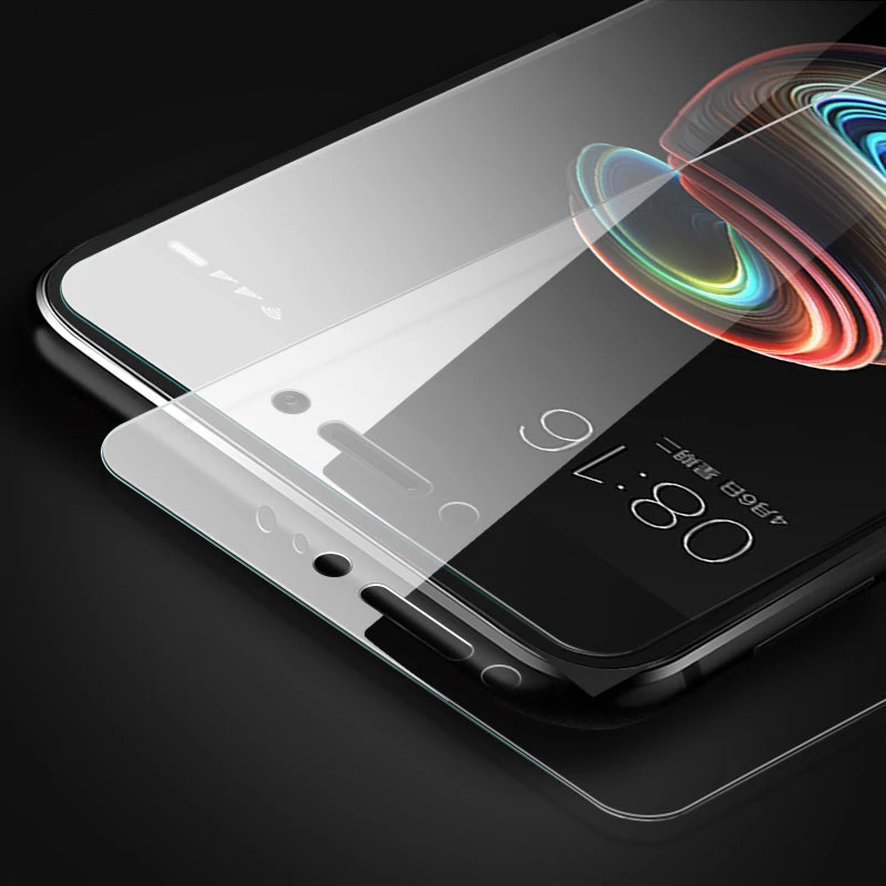 Закаленное стекло 9H 2.5D с закругленными краями для Xiaomi Redmi 4 4X 4A 5 Защитная пленка