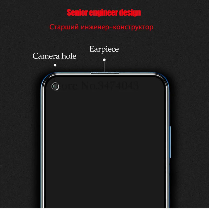 2 шт./лот, закаленное стекло для huawei Honor 20 Pro, защита экрана 9 H, анти-Blu-Ray стекло для Honor View 20 V20, защитная пленка
