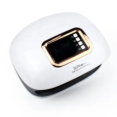 Лампа SUN Plus для маникюра 36UV/лампа ногтей 72 Вт сушащая Полироль машина с таймером