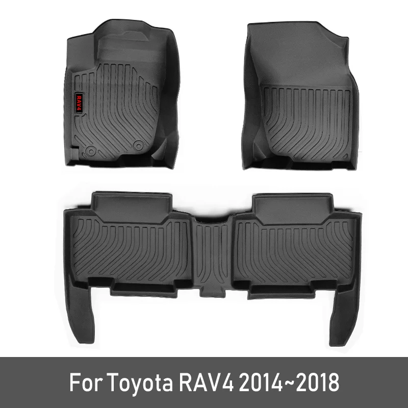 Новинка, TPE, Заказные автомобильные коврики для Toyota RAV4, накладки для ног, Автомобильный Ковер, Стайлинг RAV 4, аксессуары