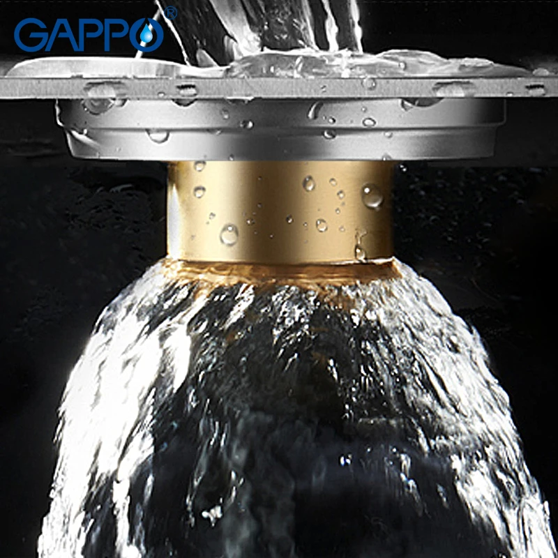 GAPPO стоки анти запах Ванная комната Душ пол Drainers Ванна Пробка для слива