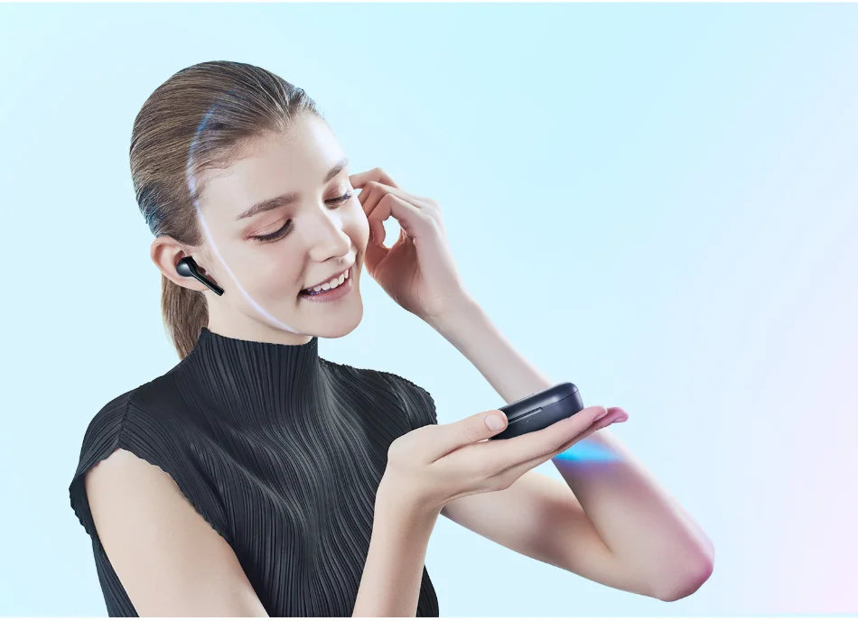 huawei Honor FlyPods Lite, Bluetooth, настоящая Беспроводная стереогарнитура, наушники ENC, автоматическая пауза, управление нажатием, IP54, водонепроницаемые