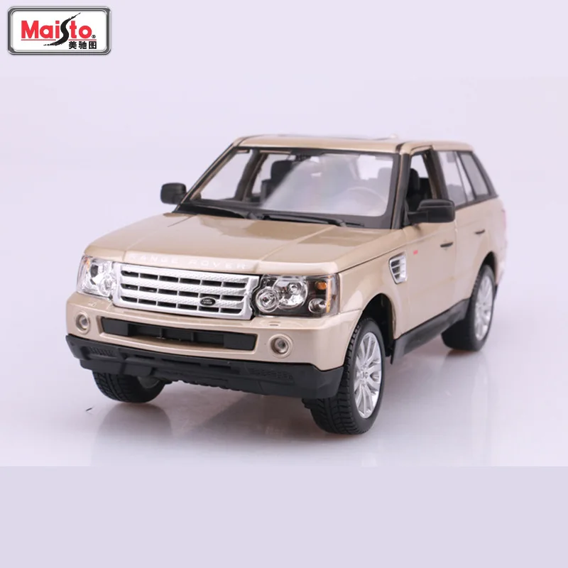 Искусственная игрушка из сплава в масштабе 1:18 для Range Rover с управлением рулевым