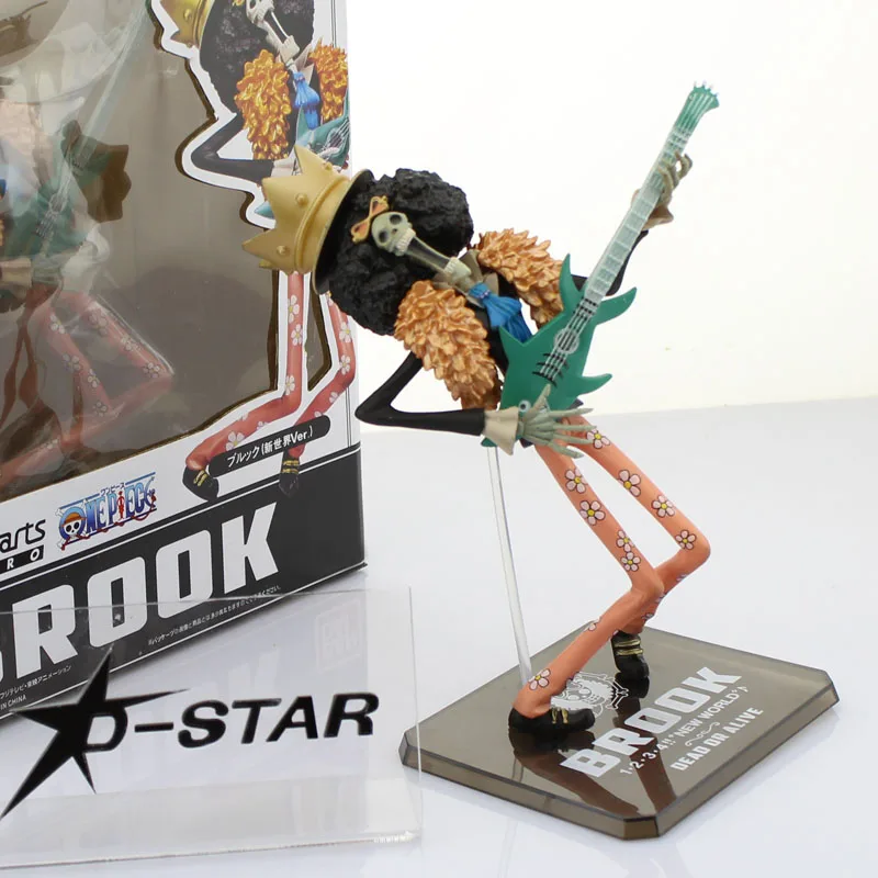 Бесплатная доставка 7 &quotone piece Аниме Брук после 2 лет ноль вер. В коробке 17 см ПВХ