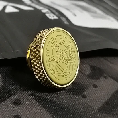 All Gold Курган TBJDT-V1 Белый Черный Серебряный Золотой G1/" специальное издание ручная затяжка воды стоп водяное охлаждение фитинг - Цвет лезвия: All Gold