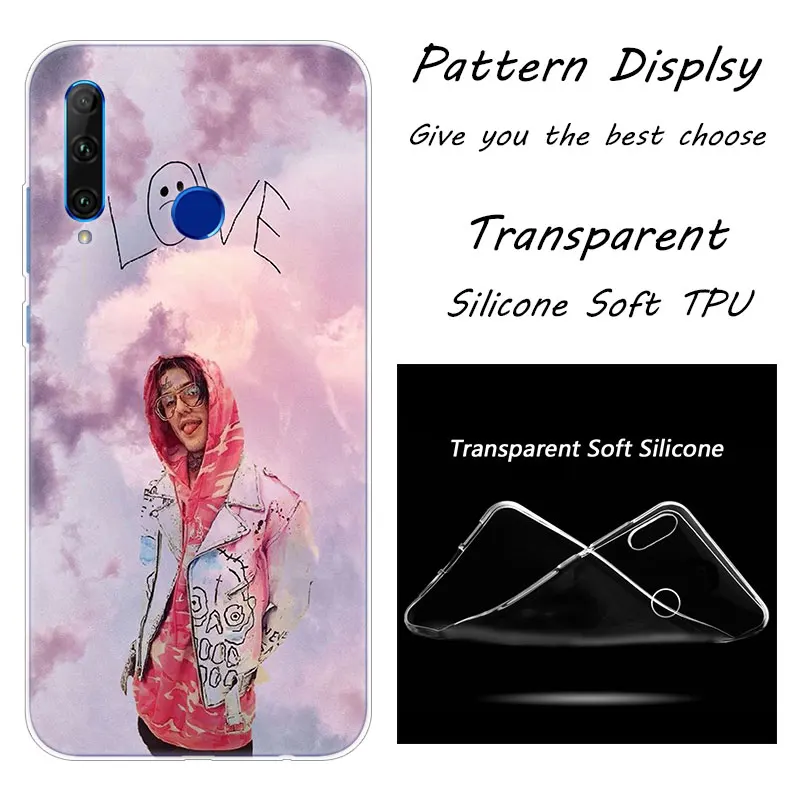 002 Горячий Lil Peep Rap Хип Мягкий силиконовый чехол для телефона huawei Honor 20 20i 10 9 8 Lite 8X 8C 8A 8S 7S 7A Pro View 20 Модный чехол - Цвет: 002