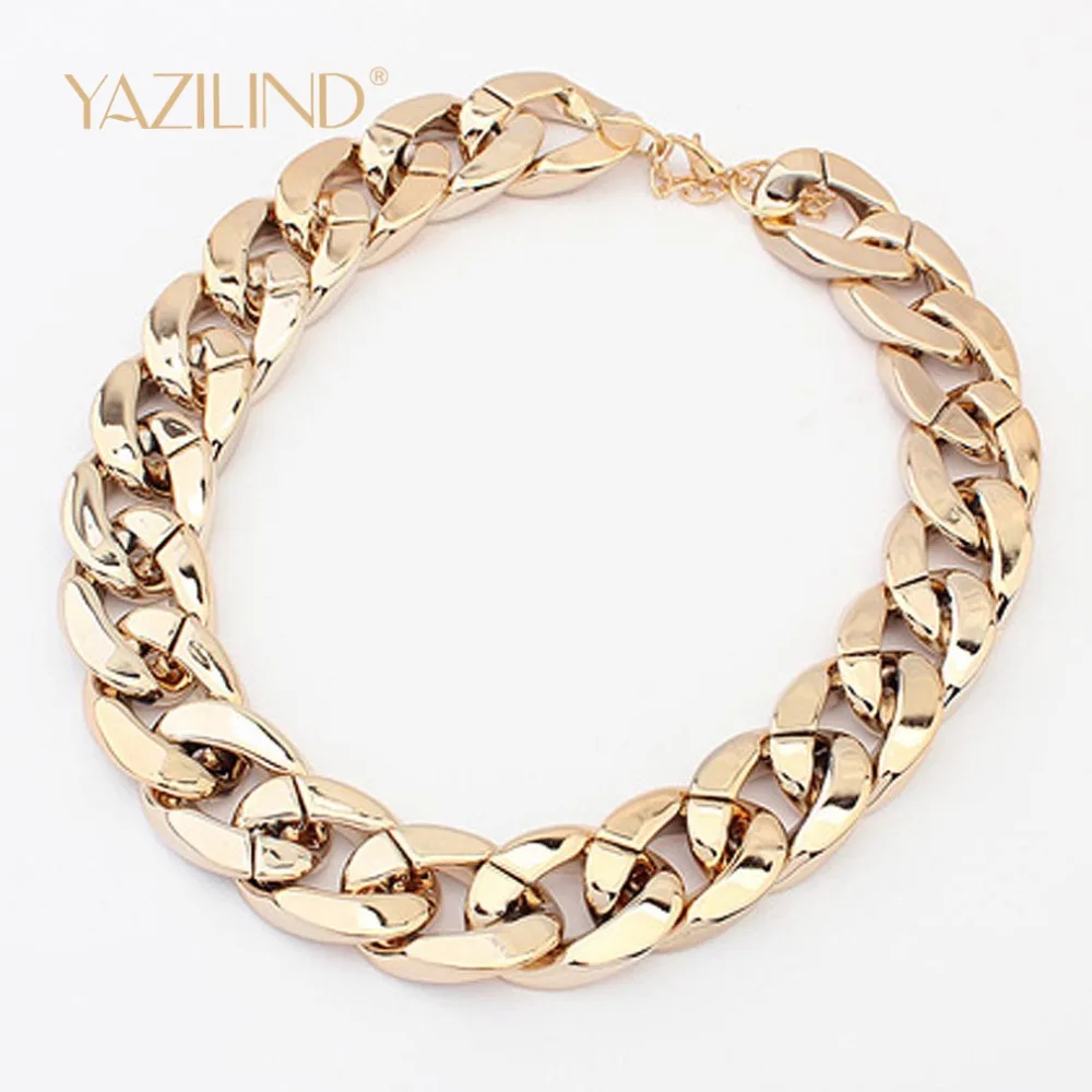 Колье-чокер с полым наполненным свитером эффектное пластиковое ожерелье модные