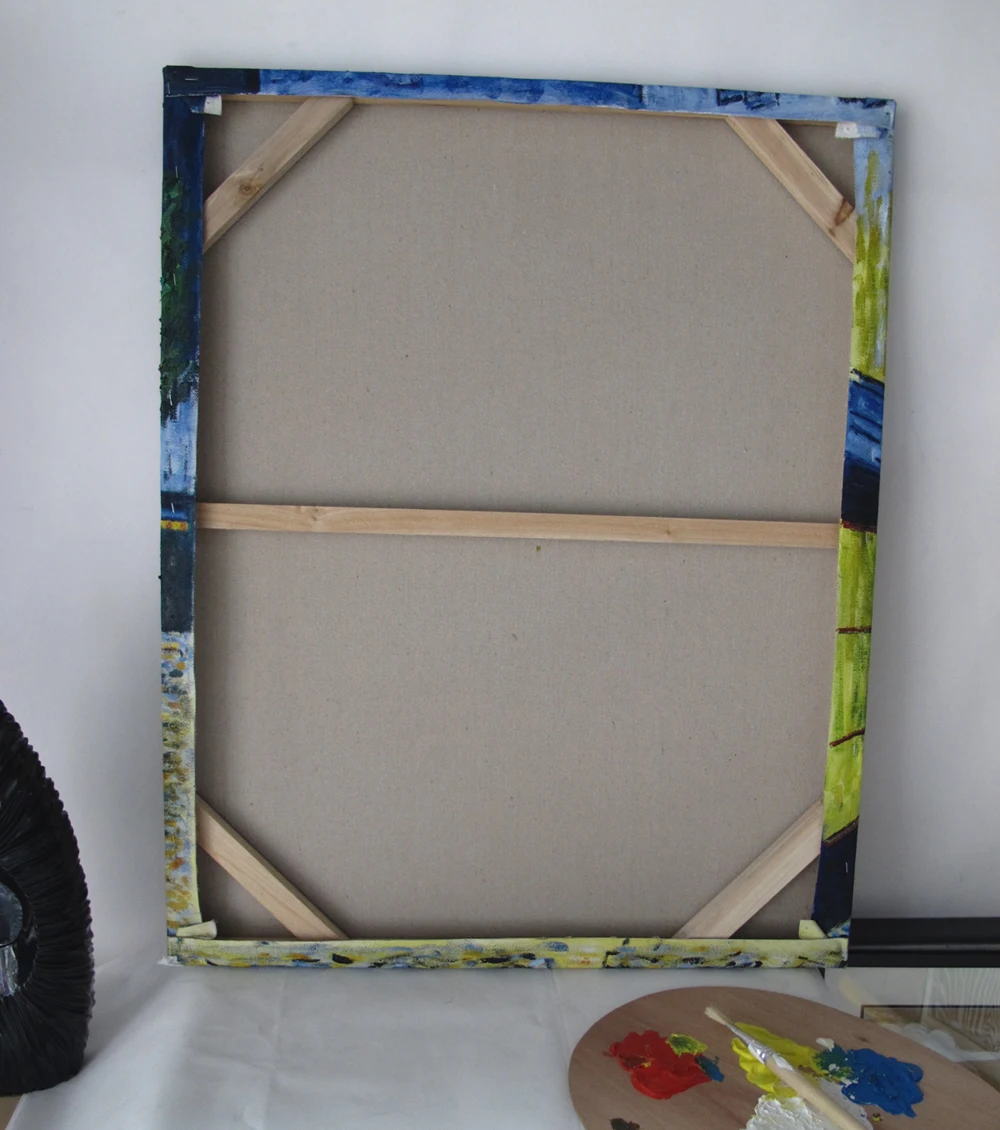 Картина маслом Ван Гога (кафе терраса на месте дю Forum Arles в ночное время c.1888) ручная