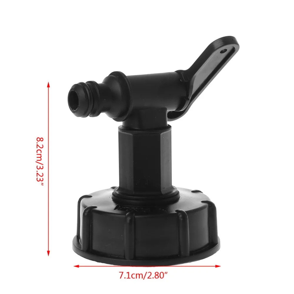 

1000L IBC To 1/2" (15mm) Water Tank Hose Yard Adapter Fittings With Switch