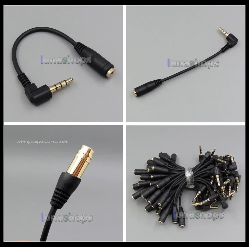 LN05248 2 5 мм Женский телефонный кабель для черепахи пляжа PS4 к PX5 XP50 XP400 X42 XP500 XP300 X12 DX12