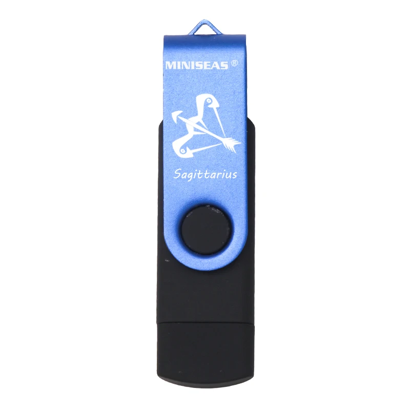 Sagittarius Usb флеш-накопитель многофункциональная карта памяти, Флеш накопитель 12 созвездий Флешка usb Флешка 32 Гб внешний накопитель для Android - Цвет: Sagittarius