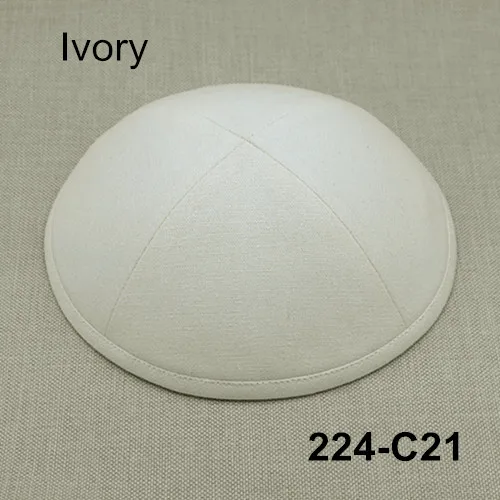 При покупке более 5 лотов(50 шт.) будет 10% скидка tkippot Kippa Linen KippahLine19cm Yarmulke Beanies JewishSkullies