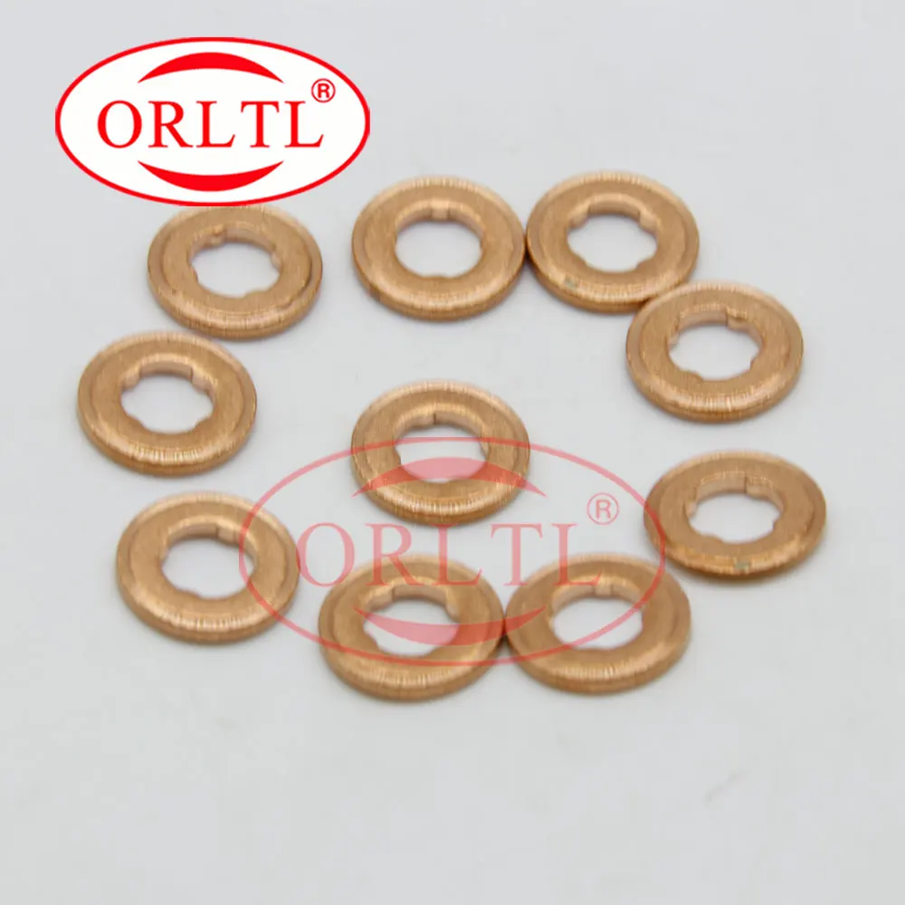 Медные шайбы ORLTL 30 шт./Лот прокладки F00VC17502 F00VC17503 F00RJ01453 F00VC17504 F00VC17505 F00VC17506 толщина 1