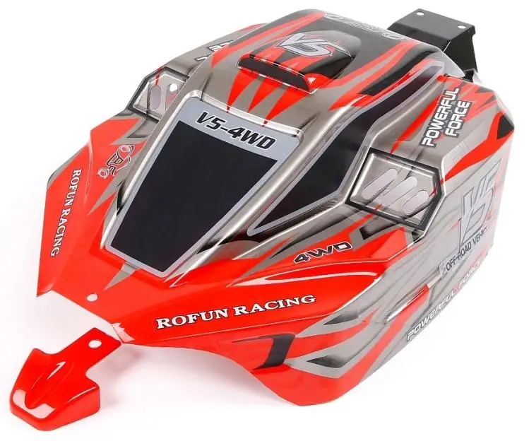 1/5 весы газ PC окрашенный корпус для грузовика Rovan LT V5 LT(LOSI 5ive T)|Детали и аксессуары|