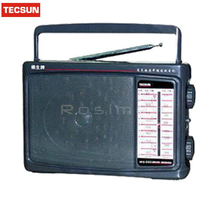 TECSUN MS-200 портативный MW/SW FM высокочувствительное радио двухдиапазонного радио приемник низкий уровень шума громкоговоритель радио Горячая