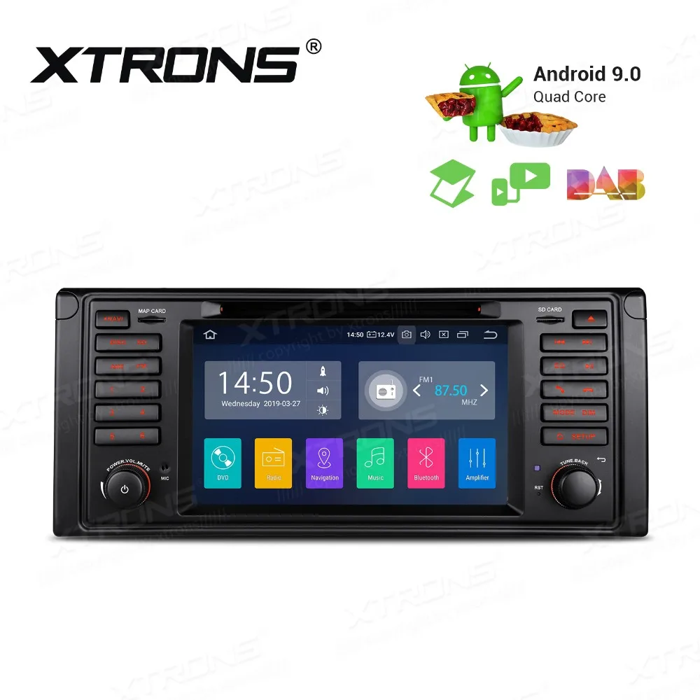 XTRONS Android 9 0 радио автомобильный DVD плеер стерео для BMW E39 M5 1999 2000 2001 2002 2003 7 серии 1994