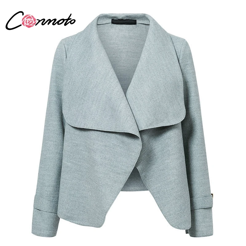 Conmoto Короткое женское шерстяное пальто зимняя куртка из смесовой шерсти