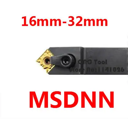 Угол 45 MSDNN1616H12 MSDNN2020K12 MSDNN2525M12 msdnn25m15 MSDNN3232P12 MSDNN3232P15/19 поворотные инструменты с ЧПУ