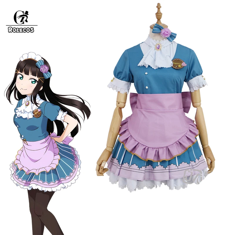 ROLECOS LoveLive Sunshine косплей костюм на День святого Валентина Любовь Live Косплей сладкое