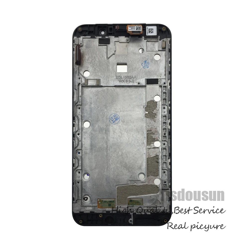 ZC550KL LCD сенсорная панель для ASUS Zenfone MAX с рамкой Z010D lcd дисплей кодирующий